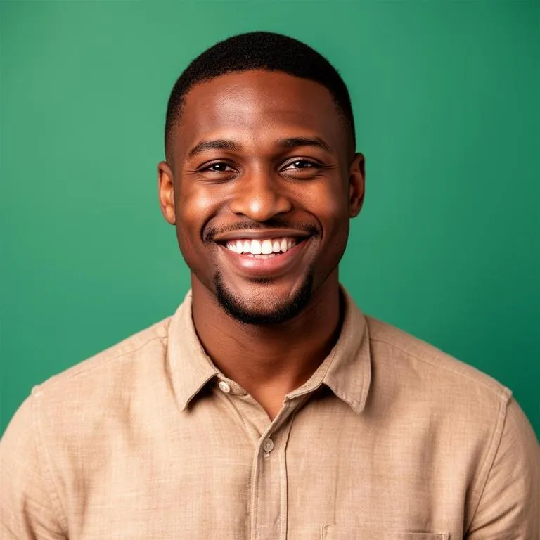 Smiling business owner